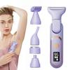5 In 1 Electric Body Hair Trimmer Leg Body Hair Removal Lip Chin Depilatory Lady Bikini Trimmer Facial Hair Remover Shaver