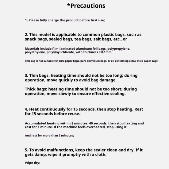 Mini Food Bag Sealer Hand-Press Snack Sealing Machine Portable Kitchen Sealing Tool for Chips Coffee Pet