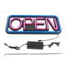 Rectangle Hanging Neon Lamp Shop Signs LED Light with Plug AC