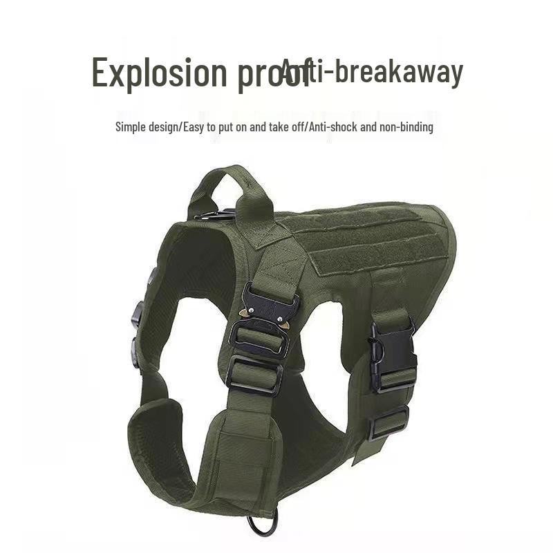 Уличный жилет для собак средних и крупных пород - Идеально подходит для золотистых ретриверов и немецких овчарок с функцией рюкзака