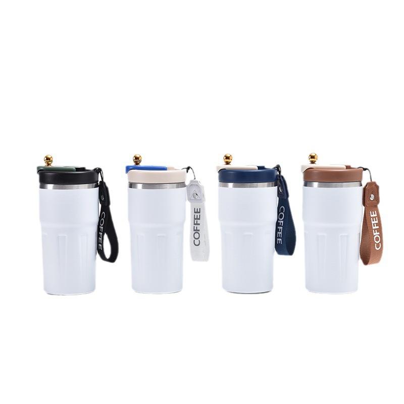 Умный дисплей температуры, кофейная чашка, вакуумная чашка из нержавеющей стали 316, стакан, женская красивая портативная кружка для воды