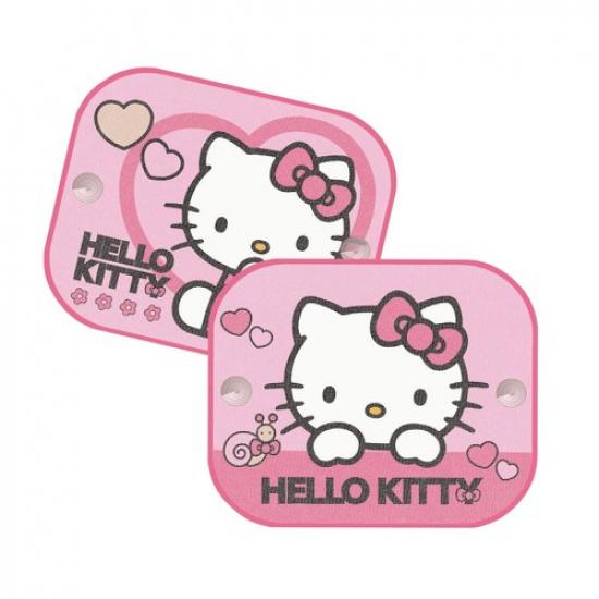 Hello Kitty УФ Шторы для Автомобильных Окон Солнцезащитные Шторки Детские Малыш Дети Двойная Упаковка