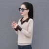 2023 Autumn Women's Long-Sleeved Knit Cardigan - Korean Style, Age-Reducing, Elegant Mom Top, Temperament Enhancing Sweater