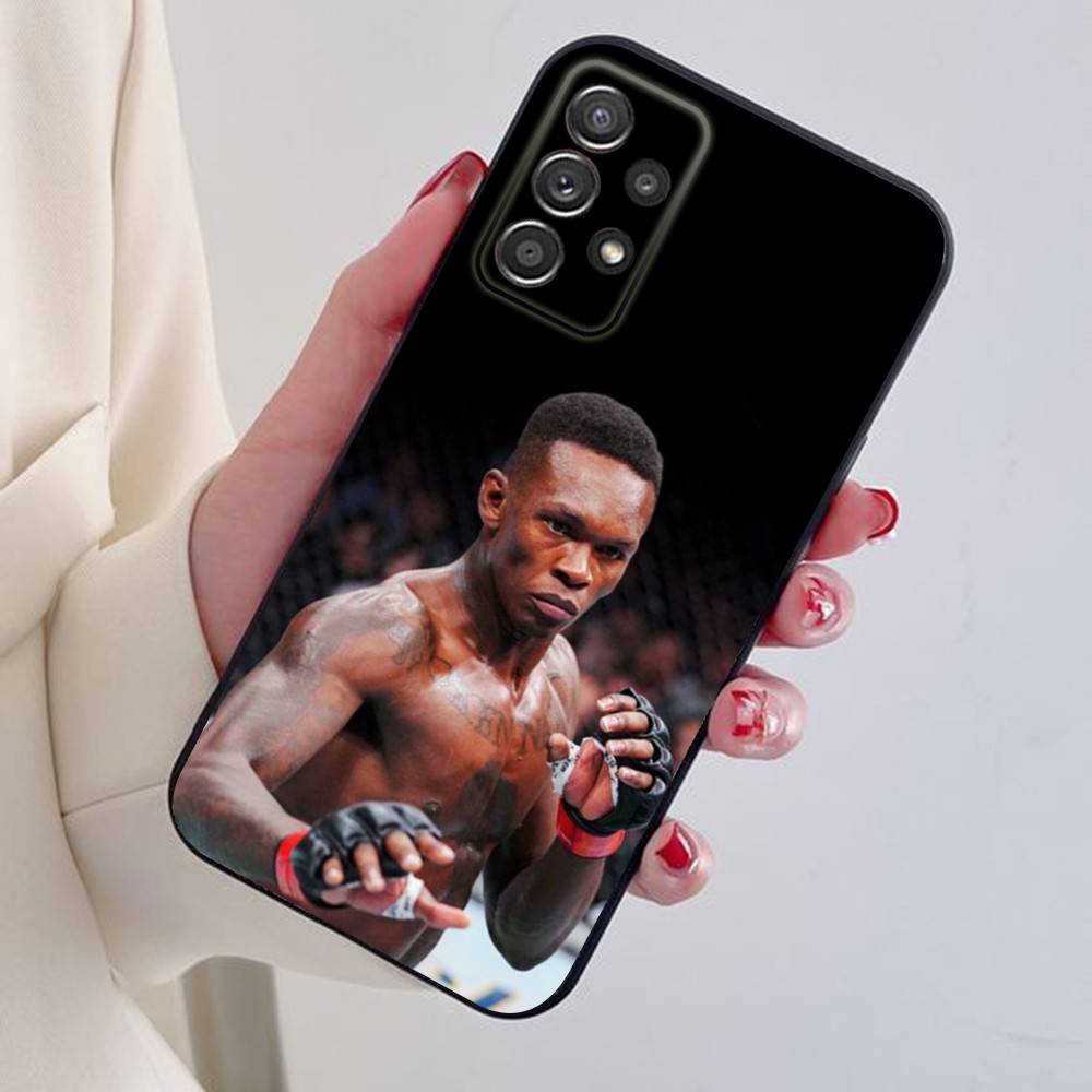 Чехол для телефона I-Israel Adesanya для Samsung S24,21,22,23,30,Ultra,20,Plus,Note,10,9, Черный мягкий силиконовый чехол