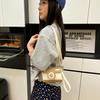 Soft Girl Girl Small Fresh Sweet Dream Personality Trend Cute Splicing Contrasting Color Crossbody Shoulder Bag Woman