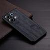 Case for Poco X6 Pro Poco M6 Pro Coque Bamboo Wood Pattern Leather Phone Cover Luxury Funda for Xiaomi Poco X6 Pro Case Capa