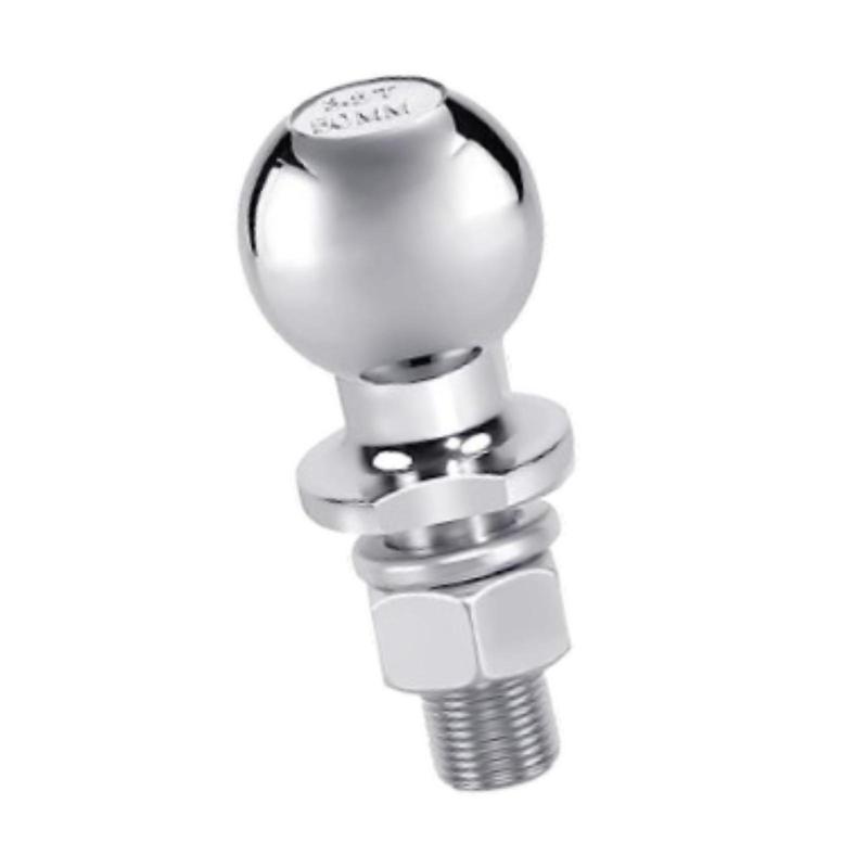 Universal Steel Trailer Hitch Ball 50mm Secure Locking Device Durable Accessory for Flatbed RV and Boat Trailers