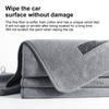 Car Microfiber Soft Wash Towel Drying Auto Body Towels Double Side Plush Thicken Rags Absorbent Care Cleaning Cloths