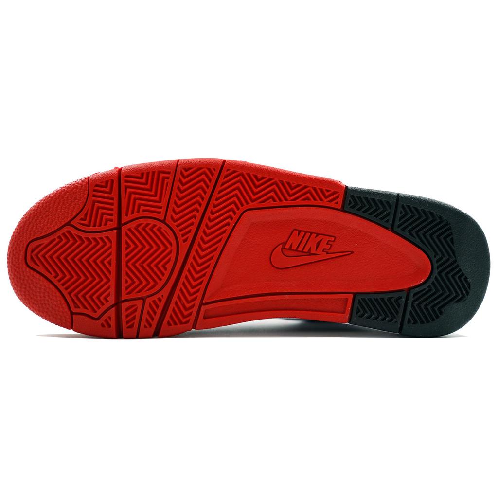 Nike Flight Legacy Нескользящие Устойчивые к истиранию Средние Винтажные Баскетбольные Кроссовки Унисекс Красный Белый BQ4212-100(Team113-S-BOX)