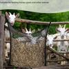 Multipurpose Mesh Feeding Net for Horses Hanging Straw Net for Training Centers and Event JOME