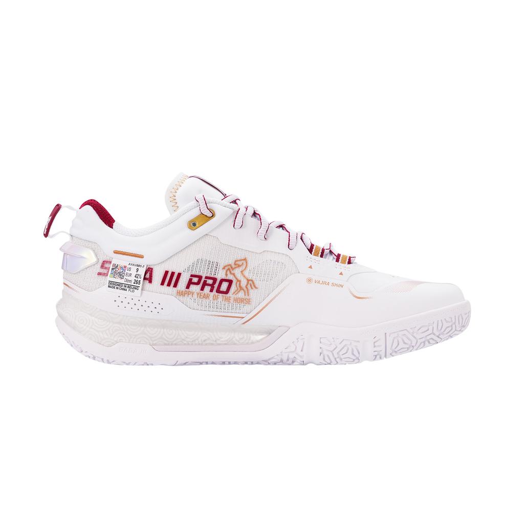 Li Ning Ground Flying III Pro Спортивные Удобные Амортизация Износостойкие Низкие Бадминтонные Кроссовки Унисекс AYAV001-7