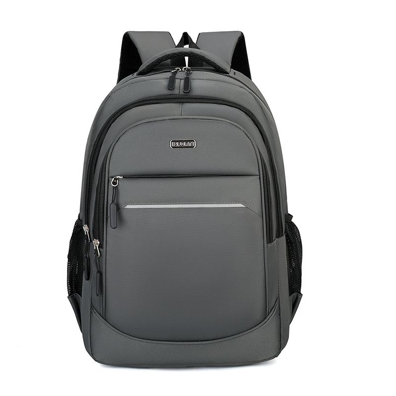2026 New Men's Business Laptop Backpack Durable Large Capacity Commuter Travel Daypack for Students & Work, Grey
