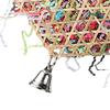 Hexagonal Bird Foraging Shredding Toy Safe Chewable Boredom Relief Pendant Toy for Parakeets Cockatiels Conures