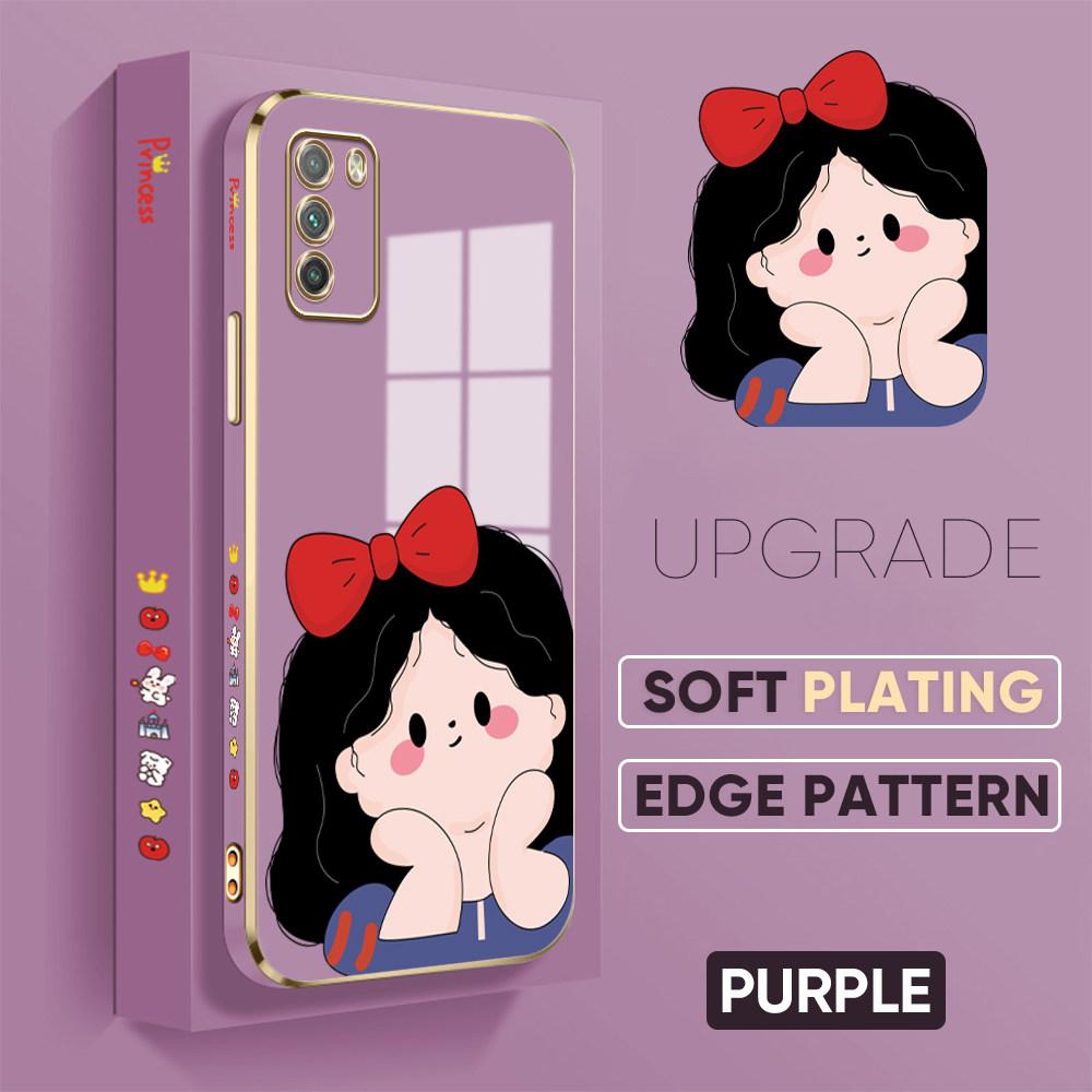 Красочные узоры печати с квадратными краями и узором корпуса с покрытием корпуса телефона Роскошное покрытие Мягкий чехол для телефона для Huawei Honor Xiaomi Redmi