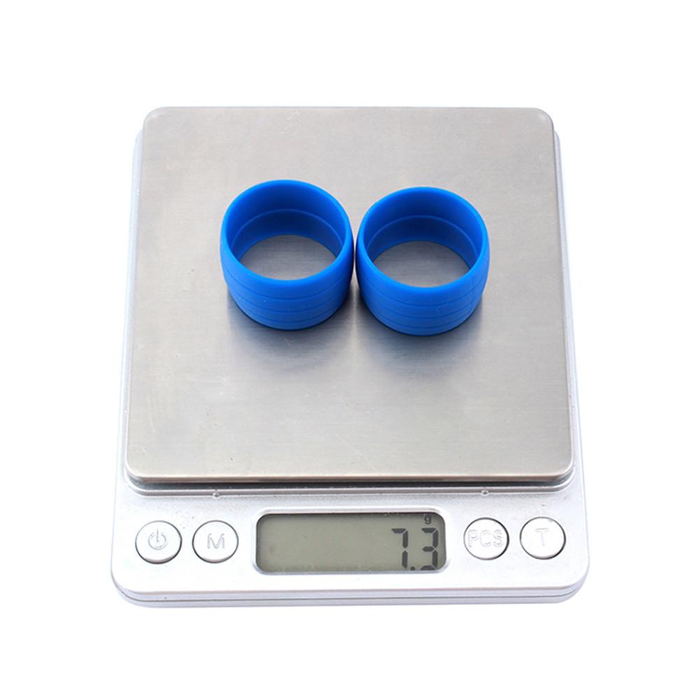 2pcs Cycling Handlebar  Tape Fixing Ring Silicone Protective Sleeve For Road Bike Mtb