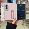 Чехлы для Z Fold8 Невидимая подставка Чехол из ПУ кожи для Samsung Galaxy Z Fold 8 Широкий Встроенная защитная пленка для экрана Защитная крышка для шарнира