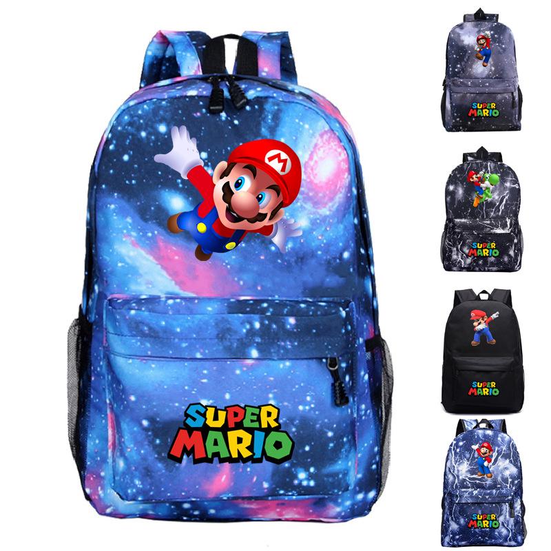 Peripheral Backpack Animation Cartoon Game Schoolbag Creative Pattern Heat Transfer Backpack
