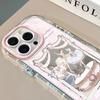 Ballet Girl for IPhone16promax Phone Case for Apple 15 Cream Case 12 Niche Creative 11 Mirror
