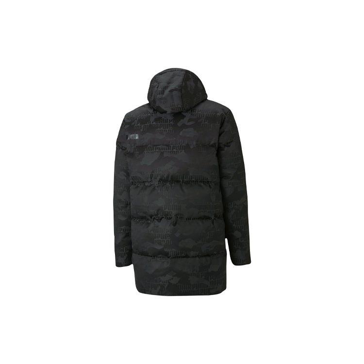 Puma Мужские пуховики Черные С капюшоном Умеренные 585502-01