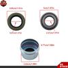 2 Set L44643 L44610 Boat Trailer Bearing Kit For 1" 2000-2200 Lbs Trailer Axle