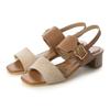 Ing Sandals IGST44179 Beige Combination Cm Women's 22.5