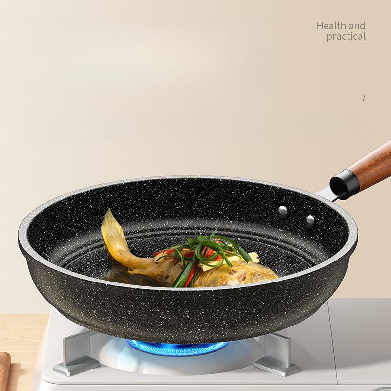 Maifanshi Frying Pan Non Stick Pan Multifunctional Flat Bottomed Pan Household Pancake Steak Pot Gas Stove Induction Cooker Universal