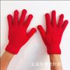 Outdoor gloves solid color cycling gloves men and women winter knitting warm couple full finger plus cashmere gloves wholesale lightgrey one size