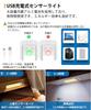 ZHOUMIN Motion Sensor Light, Indoor, Rechargeable LED Bar Light [Stepless Dimming & High-Sensitivity Sensor  3 Color Switching  Type-C Charging 