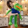 Kawaii 50-90cm Cute Magic Expression Pepe The Frog Toys Stuffed Animal Dolls Sad Frog Plush 4chan Meme for Kids Lovely Gift