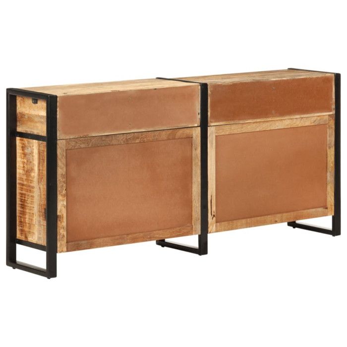 VidaXL Buffet 172x35x80 cm Bois de manguier massif