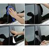 6 шт. Для BMW 3-й серии E90 2005 2006 2007 2008 2009 2010 2011 2012 Глянцевые черные накладки на стойки, молдинги боковых дверей, панельные наклейки-крышки