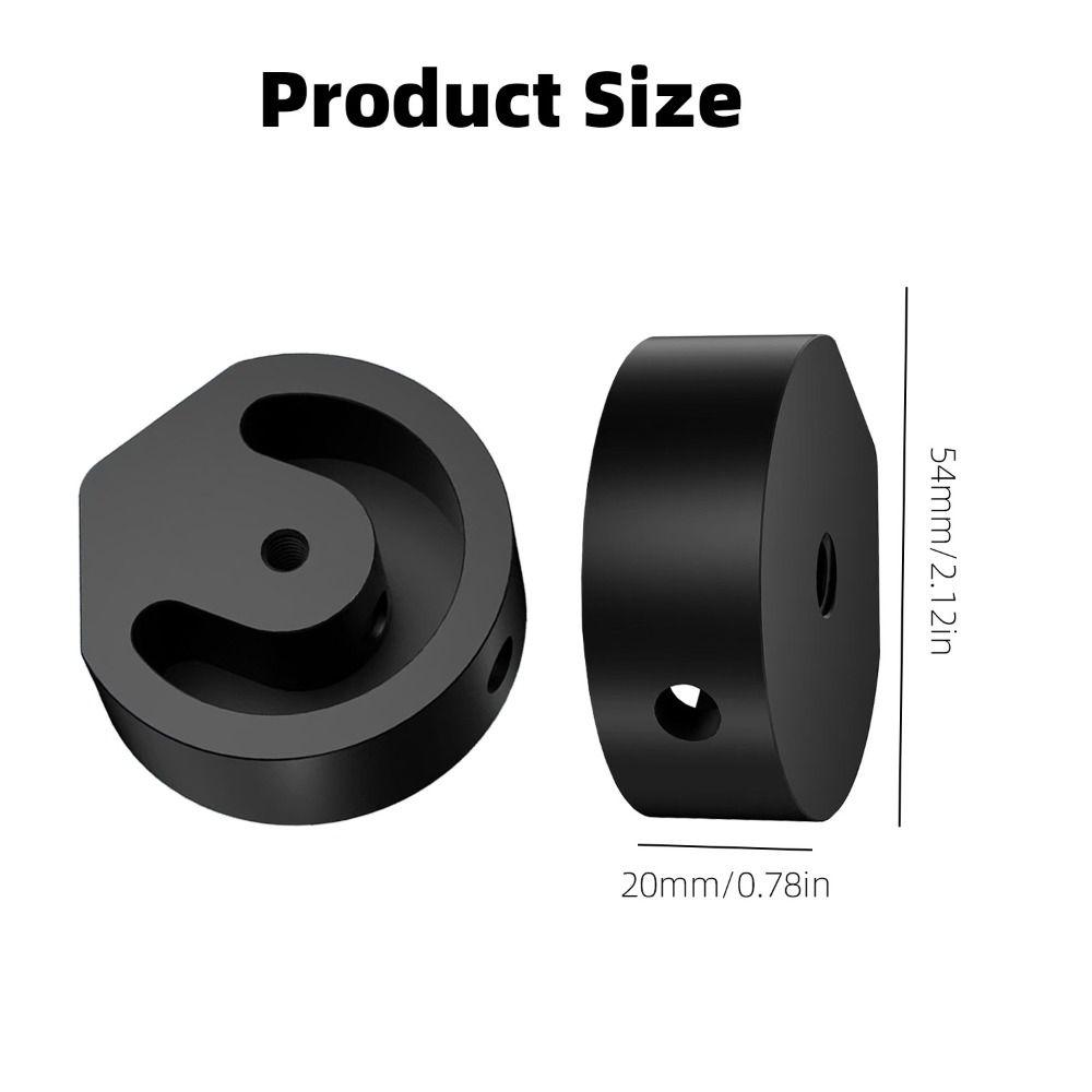 Aluminum Zinc Zinc Alloy 1/4 Screw Tripod Adapter Anti-loosening Bracket Fixing Adapter Mini4