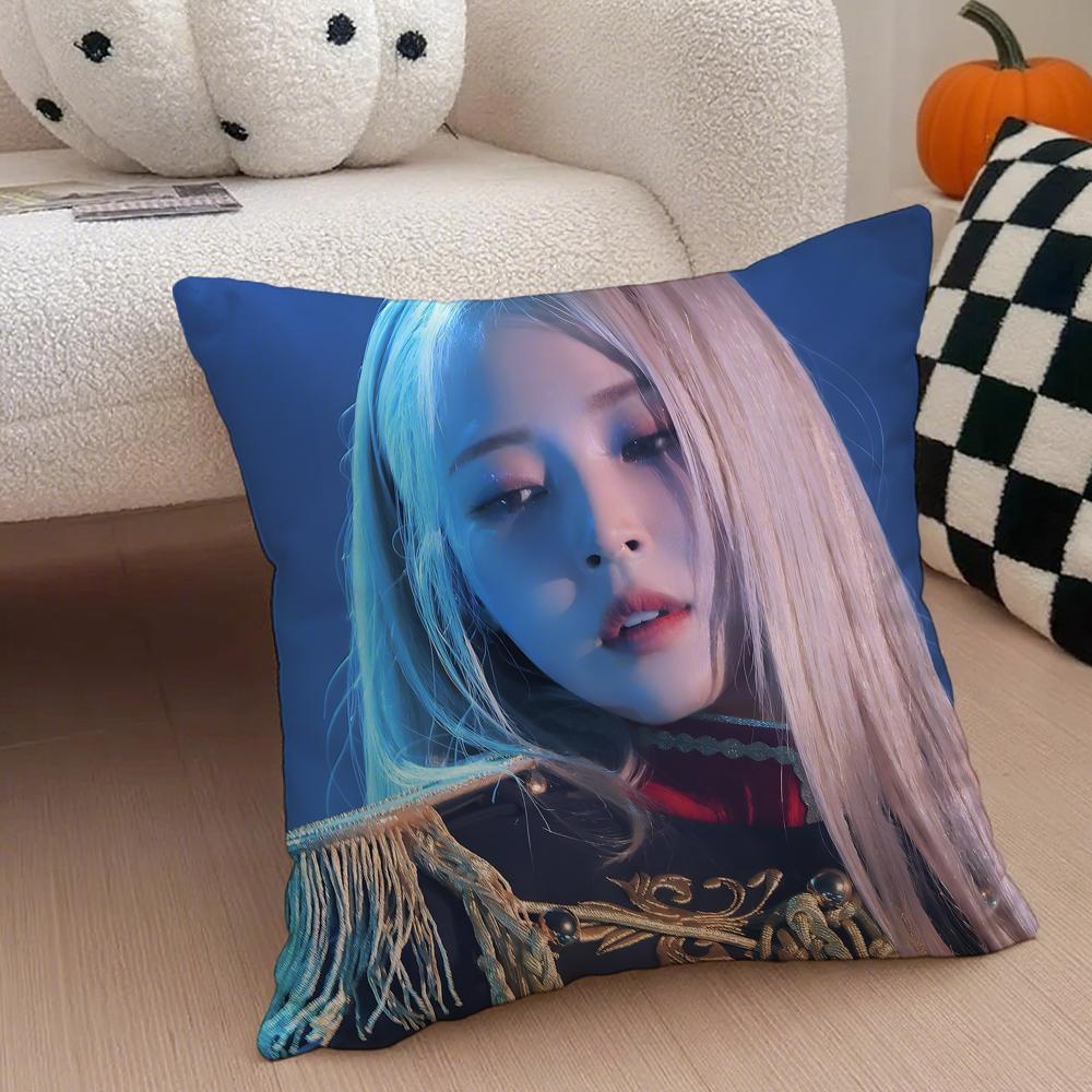 singer cool MMoon Byul Cushion Cover Throw Pillow Cover Hidden Button Durable Polyester Chair Cushion