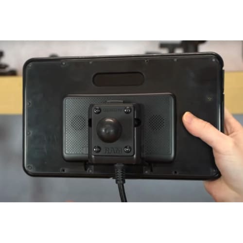 RAM MOUNTS Ram Mount Mount Part 2x1.7 Base AMPS Hole Pattern Black RAM-B-347U