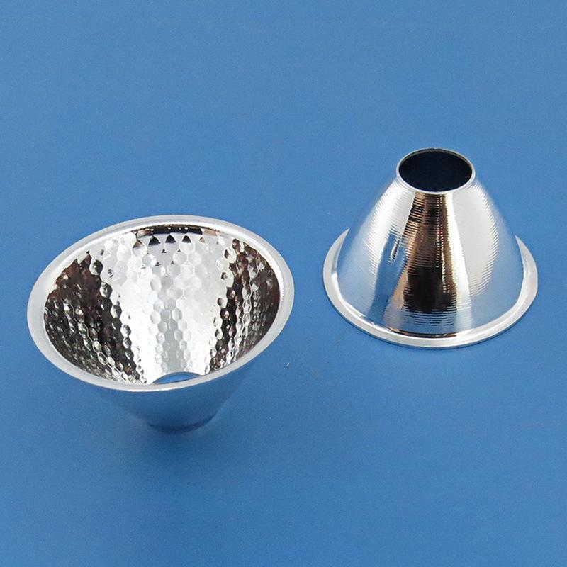 1 шт. 20-126 мм 15-120 градусов Отражающая чаша абажура для DIY света Оптический светодиодный алюминиевый отражатель Чашка для светодиодной матрицы