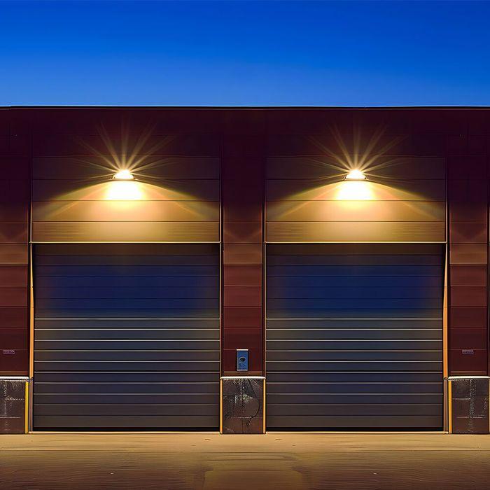 Projecteur LED 50W 5500lm IP65 avec détecteur de mouvement – Gris