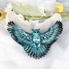 3D Animal Resin Mold Epoxy Resin Mold with Realistic Owl Shapes Fine Carved Silicone Mold for Wall Desktop Décoration