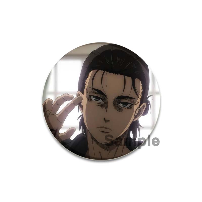 32/44/58 мм Эрен Йегер значки булавка ручная работа брошь для одежды мультфильм косплей значок украшение на рюкзак ювелирные изделия подарок