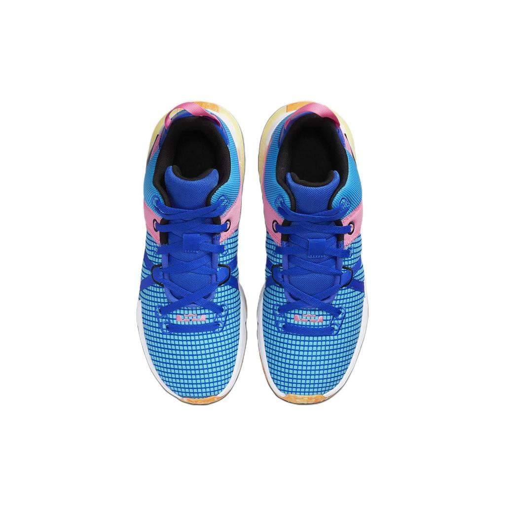 Nike LeBron Witness 7 Hyper Royal Pink Men Sneakers Blue Blue-Lightning White DM1123-400