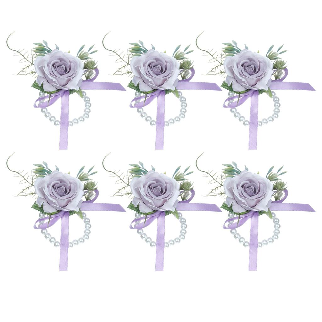 Bridal Bridesmaid Party Forest Light Color Corsage Wrist Flower Wedding Wedding Bridal Corsage Wrist Flower Accessories