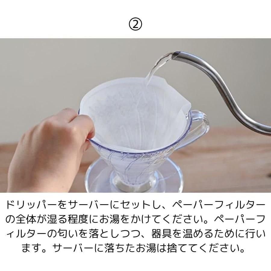 V60 Filter Paper 02M VCF-02-100M Misarashi 100 sheets 5 1 4 people