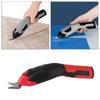 Electric Fabric Scissors Leather Carpet Cutting Rechargeable