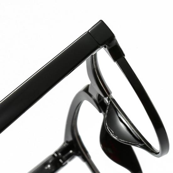 Clear Lens Glasses Square Anti-radiation Portable Simple Style High Clarity Eye Protection Eyewear Retro Frame Computer Anti-blueray Glasses