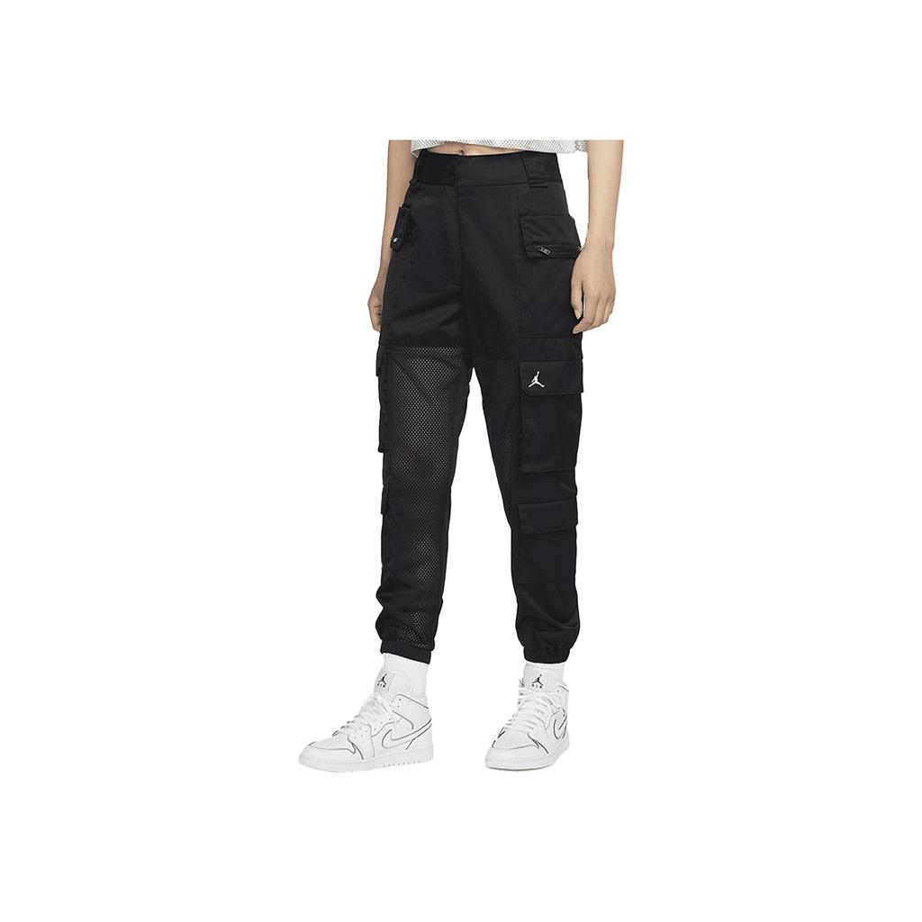 Jordan Брюки-карго Heatwave Utility Mesh Женские брюки черные DD0281-010