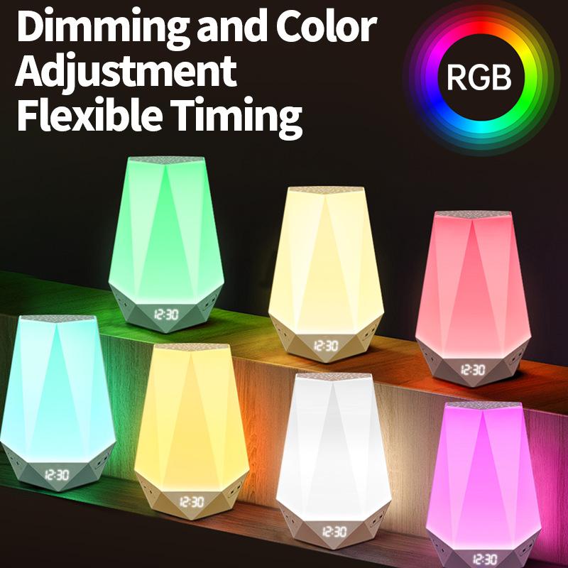 Цифровой дисплей белый шум для сна с беспроводным пультом дистанционного управления и функциональностью приложения. Имеет дизайн, вдохновленный бриллиантом.