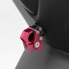 CNC Alu Motorcycle Red M6 Carry Helmet Bottle Hanger Holder Hook Universal