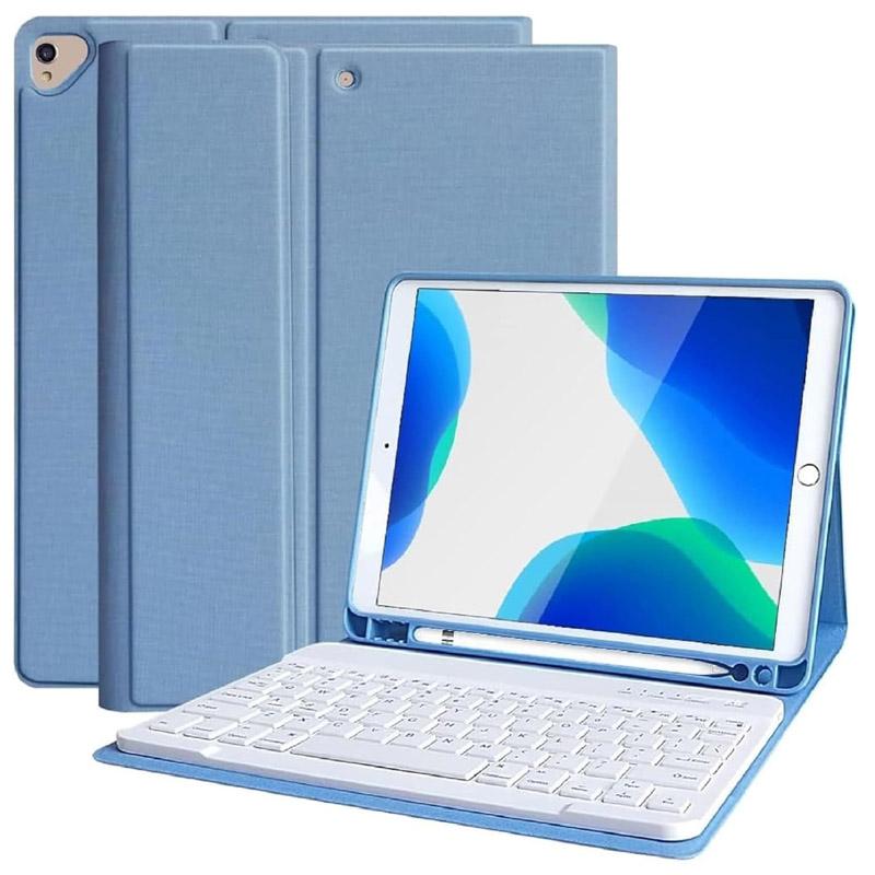 Чехол с клавиатурой для iPad 5-го 6-го поколения 9,7 дюйма, съемная беспроводная клавиатура + чехол для планшета iPad air 1 2 9.7 pro 9.7 Funda