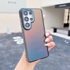 KEYSION Лазерный градиентный цветной чехол для телефона Samsung Galaxy S24 S25 S26 Ultra 5G S26+ S25 FE TPU+PC Ударопрочная задняя крышка