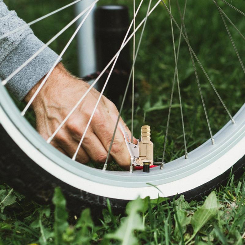 Головки адаптера для автомобильного воздушного насоса Аксессуары для компрессора для шин с предохранительным клапаном Адаптер для быстрого накачивания автомобильных шин