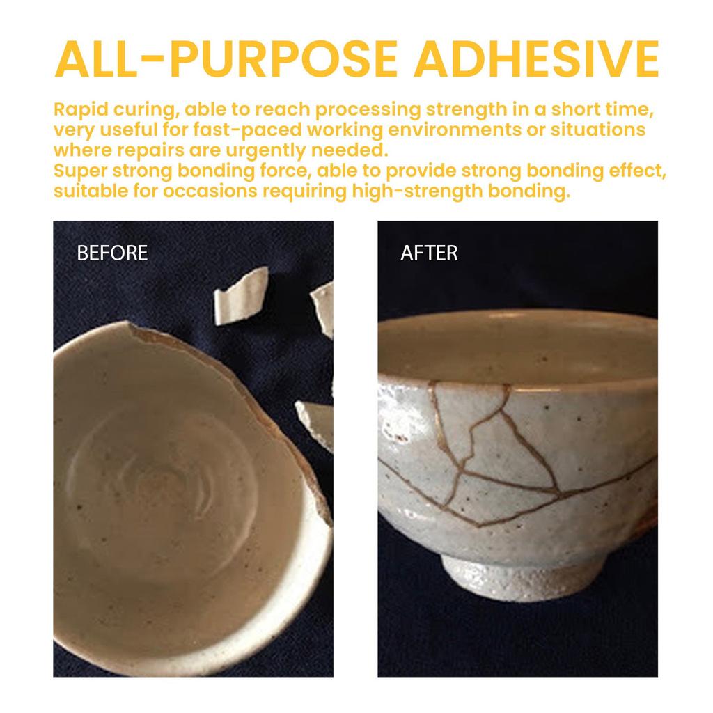 Glue Strong Welding  Fast-drying Natural Curing Glue Plastic Metal-glass Strong Glue 100ml